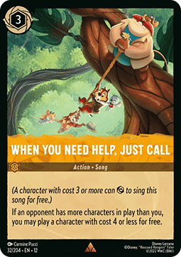 When You Need Help, Just Call - Wilds Unknown (Rare) [12WIL-32]