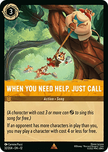 When You Need Help, Just Call - Wilds Unknown (Rare) [12WIL-32]