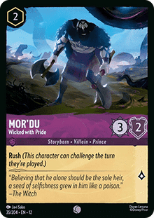 Mor'du - Wicked with Pride - Wilds Unknown (Common) [12WIL-35]