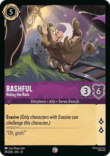 Bashful - Riding the Rails - Wilds Unknown (Common) [12WIL-39]
