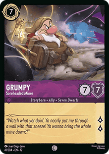 Grumpy - Soreheaded Miner - Wilds Unknown (Common) [12WIL-41]
