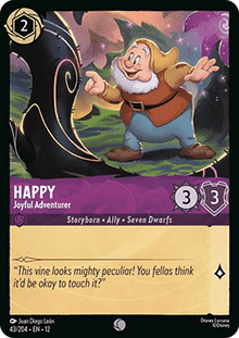 Happy - Joyful Adventurer - Wilds Unknown (Common) [12WIL-43]