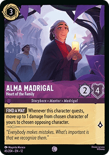Alma Madrigal - Heart of the Family - Wilds Unknown (Common) [12WIL-45]
