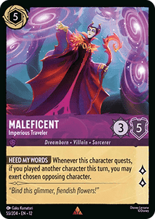 Maleficent - Imperious Traveler - Wilds Unknown (Rare) [12WIL-55]