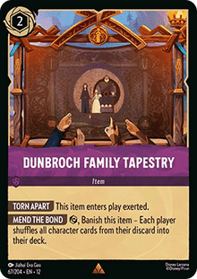 DunBroch Family Tapestry (V.1) - Wilds Unknown (Rare) [12WIL-67]