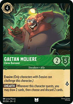 Gaetan Moliere - Clever Burrower - Wilds Unknown (Uncommon) [12WIL-80]