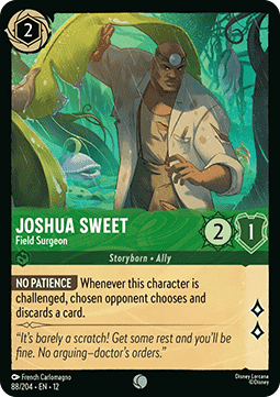 Joshua Sweet - Field Surgeon - Wilds Unknown (Common) [12WIL-88]