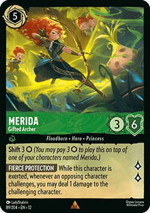 Merida - Gifted Archer (V.1) - Wilds Unknown (Rare) [12WIL-89]