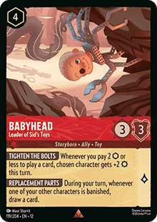 Babyhead - Leader of Sid's Toys - Wilds Unknown (Rare) [12WIL-119]