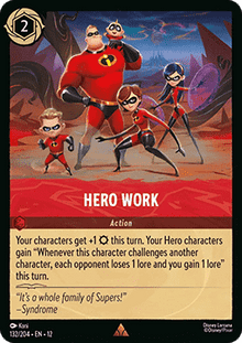 Hero Work - Wilds Unknown (Rare) [12WIL-132]