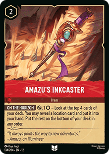 Amazu's Inkcaster - Wilds Unknown (Uncommon) [12WIL-134]