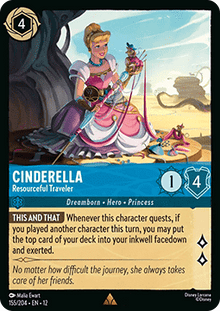 Cinderella - Resourceful Traveler - Wilds Unknown (Rare) [12WIL-155]