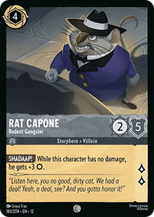 Rat Capone - Rodent Gangster - Wilds Unknown (Common) [12WIL-183]
