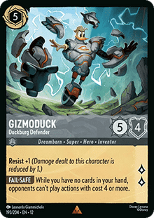 Gizmoduck - Duckburg Defender - Wilds Unknown (Rare) [12WIL-193]