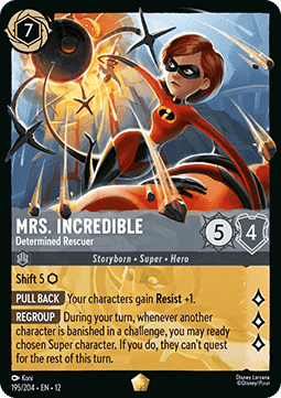 Mrs. Incredible - Determined Rescuer (V.1) - Wilds Unknown (Legendary) [12WIL-195]