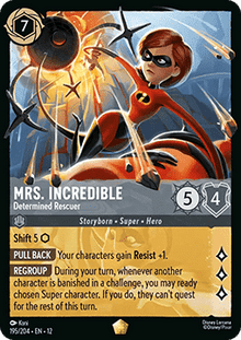 Mrs. Incredible - Determined Rescuer (V.1) - Wilds Unknown (Legendary) [12WIL-195]