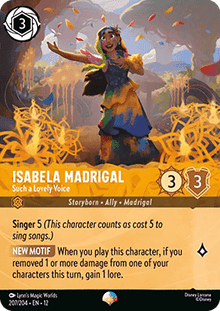Isabela Madrigal - Such a Lovely Voice (V.2) - Wilds Unknown (Epic) [12WIL-207]