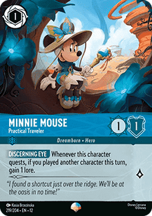 Minnie Mouse - Practical Traveler (V.2) - Wilds Unknown (Epic) [12WIL-219]
