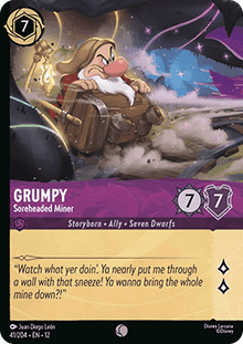 Grumpy - Soreheaded Miner (V.2) - Wilds Unknown (Common) [12WIL-41]