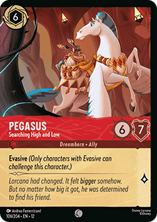Pegasus - Searching High and Low (V.2) - Wilds Unknown (Common) [12WIL-106]