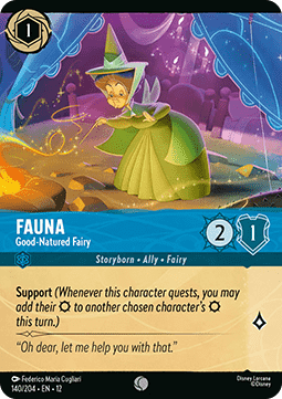 Fauna - Good-Natured Fairy (V.2) - Wilds Unknown (Common) [12WIL-140]