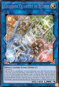 Charmer Quartet in Bloom (V.3 - Secret Rare) - Blazing Dominion (Secret Rare) [BLZD-SP1]