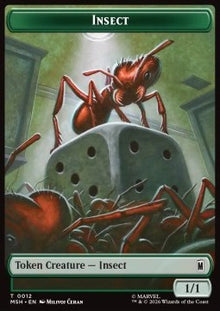 Insect Token (G 1/1) // Clue Token