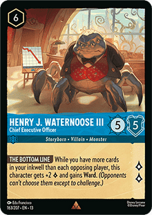 Henry J. Waternoose III - Chief Executive Officer (V.1)