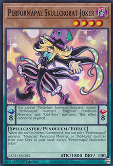 Performapal Skullcrobat Joker (V.1 - Common)