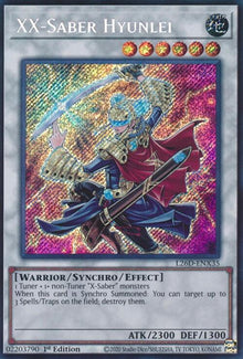 XX-Saber Hyunlei(Secret Rare) Legendary Modern Decks 2026