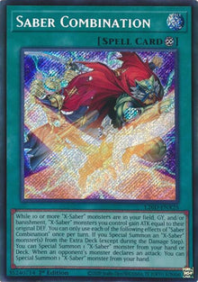 Saber Combination(Secret Rare) Legendary Modern Decks 2026
