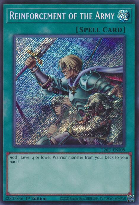 Reinforcement of the Army(Secret Rare) Legendary Modern Decks 2026