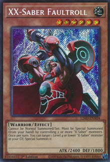 XX-Saber Faultroll(Secret Rare) Legendary Modern Decks 2026